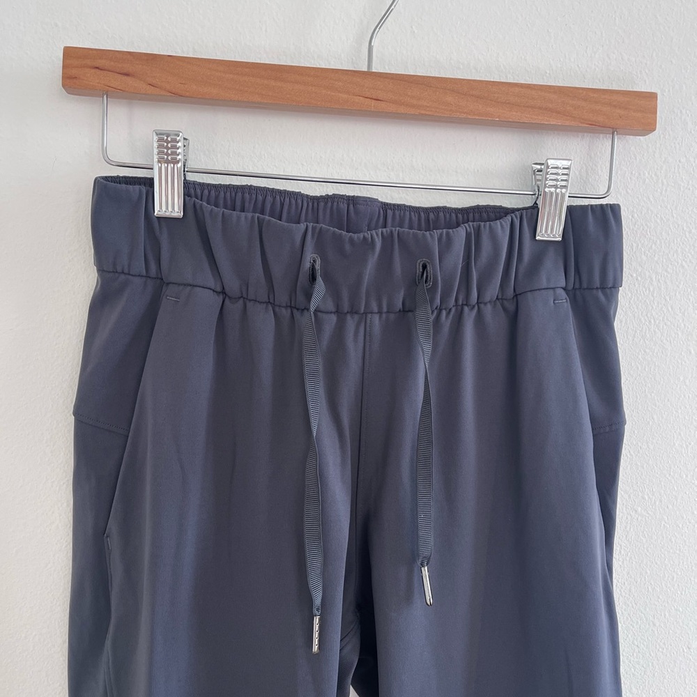 Women's Gray Drawstring Pants - image 1